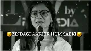 Female Version Sad Status ~ Shayari Status Video ~