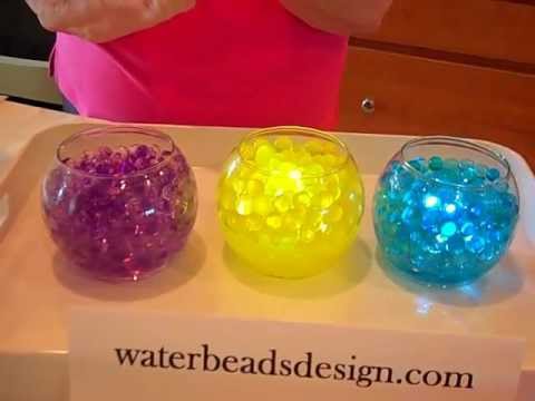 how to dye aqua beads