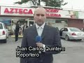 http://vids.myspace.com/index.cfm?fuseaction=vids.individual&videoid=33342487

reportero juan carlos quintero cubre la muerte de la tienda azteca el asesinato de su propietaria lydia alvarado mujer de 39 a�os.
los maleantes, vestidos de negro y enmascarados, entraron armados a la tienda poco antes de las 9 p.m. del s�bado 26 de enero, de acuerdo con la polic�a de roswell en georgia.
un video tomado por las c�maras de seguridad del local muestra a los asaltantes cuando entraron y casi de inmediato descargaron sus armas contra lydia alvarado.
la policia de roswell tiene linea confidencial para si alguien tiene mas informacion 888-645-0555
ay una recompensa para la captura de estos alsantantes asesinos.

reporter/editor: juan carlos quintero
videographer: luis carlos arias