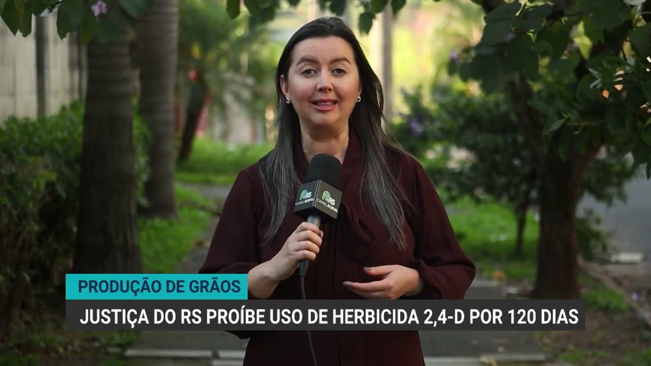 Uso do herbicida 2,4-D é barrado por 120 dias no RS