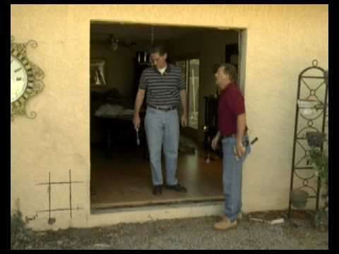 how to remove a sliding glass door