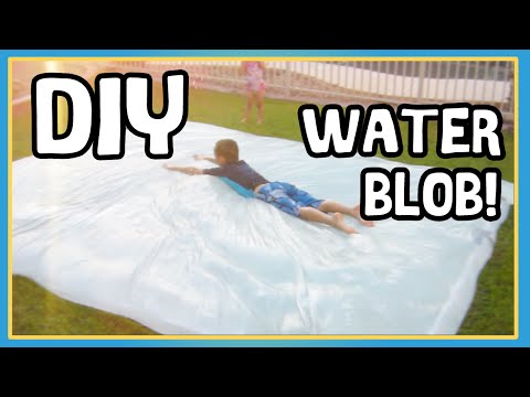 how to make a leak proof water blob