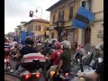 Pisa-Monza -Siamo in serie B!!! corteo motorini