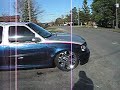 mikes ford f-150 riding on 22's and air ride hitting the switches.