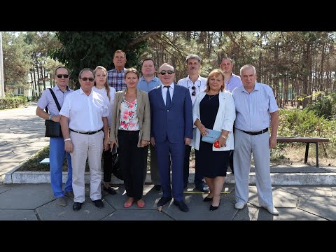 Отчётный видеоролик о рабочей поездке президента Всероссийского общества слепых В. В. Сипкина в Республику Крым