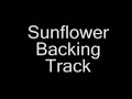 Sunflower - cover to backing track