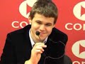 Corus 2008 | Press conf Carlsen Aronian r13