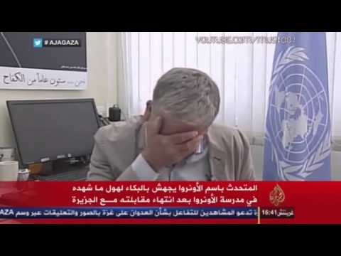 UN spokesman breaks down talking about Gaza child deaths