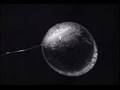 Alka-Seltzer added to spherical water drop in microgravity