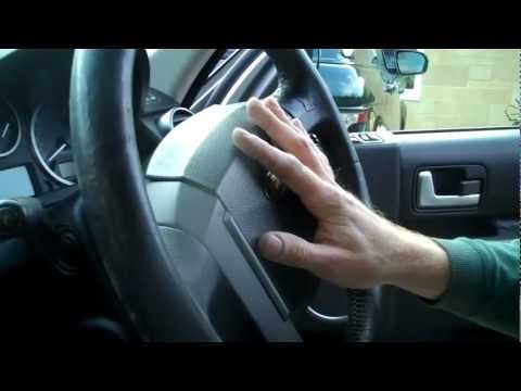 How to change the steering wheel on Land Rover Discovery 3/ LR3