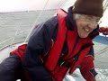 Stormy conditions aoard Ruby Tusday!