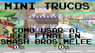 Personaje Oculto Smashbros Melee