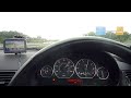 Cruising down the autobahn in my weighed down BMW 330ci coupe Cruising down the autobahn in my weighed down BMW 330ci coupe