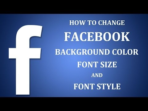 how to font on facebook