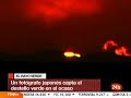 Así es el rayo verde: captado por un fotógrafo
