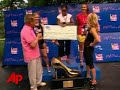 a high heel sprint for charity