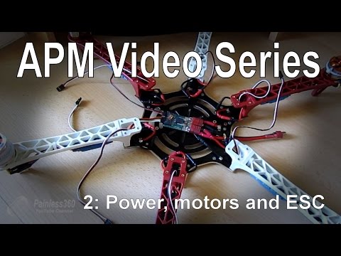 how to attach esc to motor