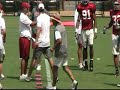 Alabama Fan Day Football Practice Alabama Fan Day Football Practice