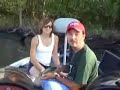 Daddys little girl slams a PIG Crappie Daddys little girl slams a PIG Crappie