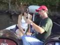 Daddys little girl slams a PIG Crappie