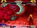 after ogre defeated the rogue team of assassins yueng soi and sol badguy, he hung both of their bodies off of the akashi kaikyo bridge as a testament of the power of dark chi, symbolizing humanity's end. word spread throughout all of japan of the nemesis spawned from the purest essence of dark chi. m. bison in particular took a keen interest in the rumors and sent his robotic puppet ken to investigate.
 
ken's evil dark chi essence running freely in his veins became attracted to ogre's presence like a magnet. ken's body lead him to ogre's lair housed directly underneath the province of kyoto. ogre's underground cave was so infected by the dark chi, that its energy caused the walls to move on their own accord, like tentacles. the mutated souls of past warriors collected within the flesh of a vile demon-spawn creature, fed by the dark energy, twisted and contorted in vile hideousness. this is where ogre rested his head, his place of leisure. to ken it was hell incarnate, but the power radiated from this place was not to be denied. it seemed to fuel his body, giving him added strength.
 
ogre sat, legs folded indian style, facing the vile creature as it gurgled and bubbled with life. 
 
