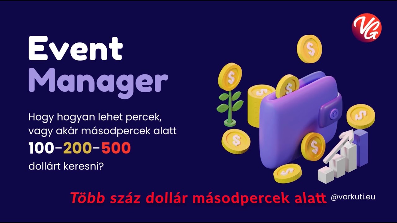 Event Manager 2.0 új változat