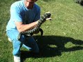 Rohit with an Australian Python