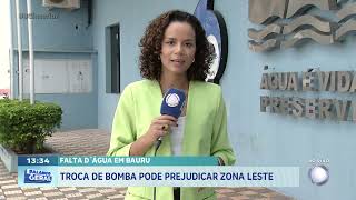 Mary Dota em Bauru: substituição emergencial da bomba submersa