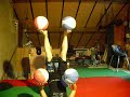 Selyna Bogino doing the 5 balls longest routine ever! XD - YouTube