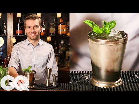 How to make a classic mint julep with GQ & the Clover Club’s Tom Macy