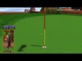 Golden Tee Great Shot on Monument Valley!