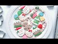 Video Of Decorating Sugar Cookies With Royal Icing For Christmas