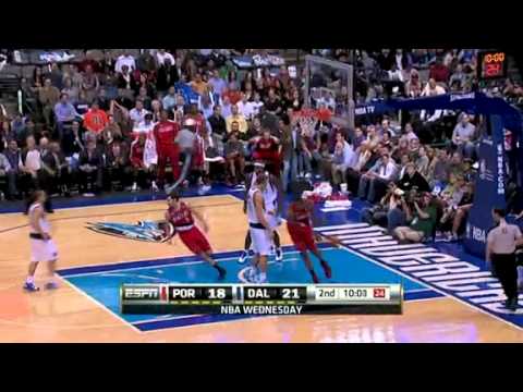 Nicolas Batum to LaMarcus Aldridge