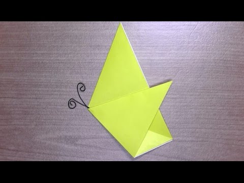 折り紙 蝶 ちょう の折り方
