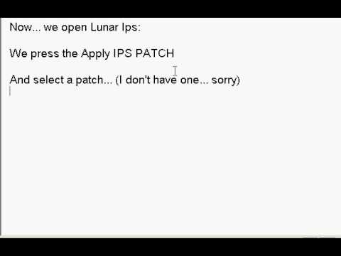 how to apply a patch