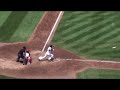 Baseball Slowmotion Throw and Hit