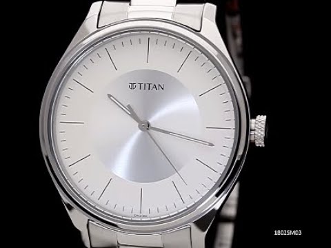 Buy Online Titan Men's Urban Edge Lustrous Grey Dial Leather Watch