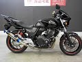 ホンダ CB400スーパーフォア CB400SFV-4 2019年モデル BMS-Rマフラー エンジンガード リアキャリア装