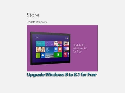 how to upgrade to windows 8.1