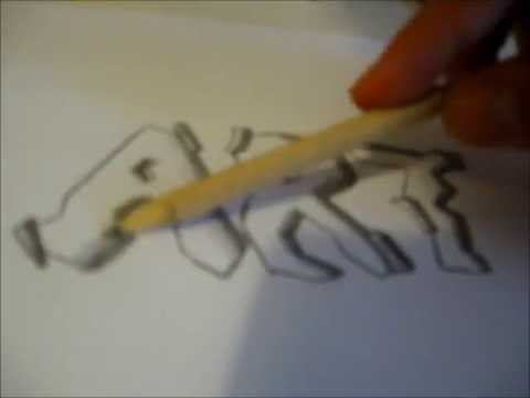 how to draw ryan in graffiti