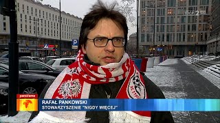 Rafał Pankowski o wyroku na pseudokibiców za znieważenie Litwinów na meczu Lecha z Żargilisem, 7.01.2016.