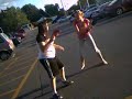parking lot fight