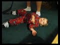 Camden trying on his new skates and showing us how to play hockey in the living room! Camden trying on his new skates and showing us how to play hockey in the living room!