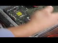 Install a graphics card by...