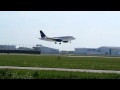 Cyprus Airways Airbus A319 landing @ Schiphol R27 ...