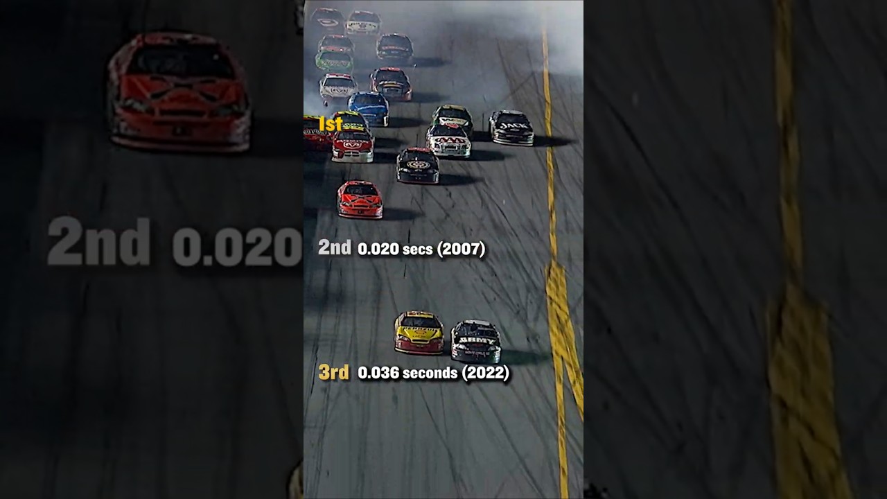 The closest Daytona 500 endings EVER