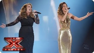 Нажмите для просмотра : Sam Bailey sings And I'm Telling You with Nicole Scherzinger - Live Week 10 - The X Factor 2013