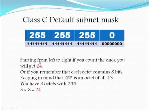 how to set subnet mask