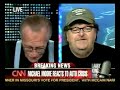 Michael Moore talks crap on CNN