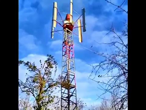 Как сделать ветрогенератор в майнкрафт видео
